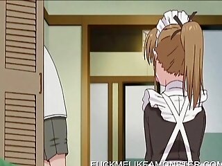 Anime Maid Masturbates To Thoughts Of Her Manager