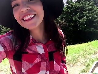 Zealous Dark Haired Nymphomaniac Called Matilda Ramos Is Made For Taunting Manstick