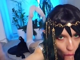 Cosplayer Gets A Good Boner Inwards Of Her